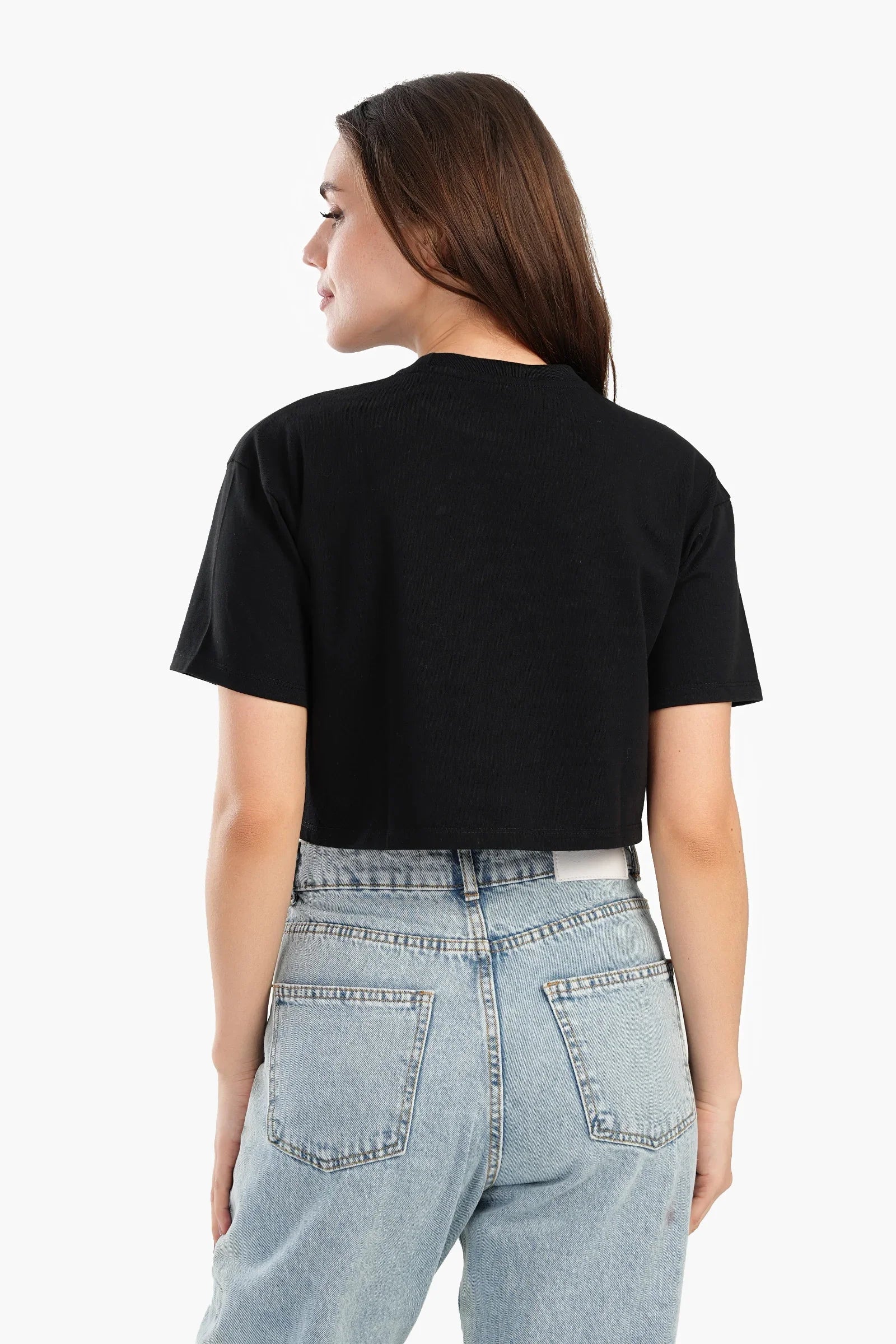 تي شيرت قصير باكمام قصيرة - Carinasaudi.com