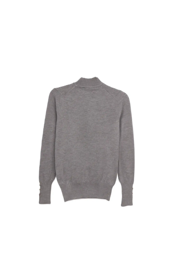 بلوفر برقبة قصيرة