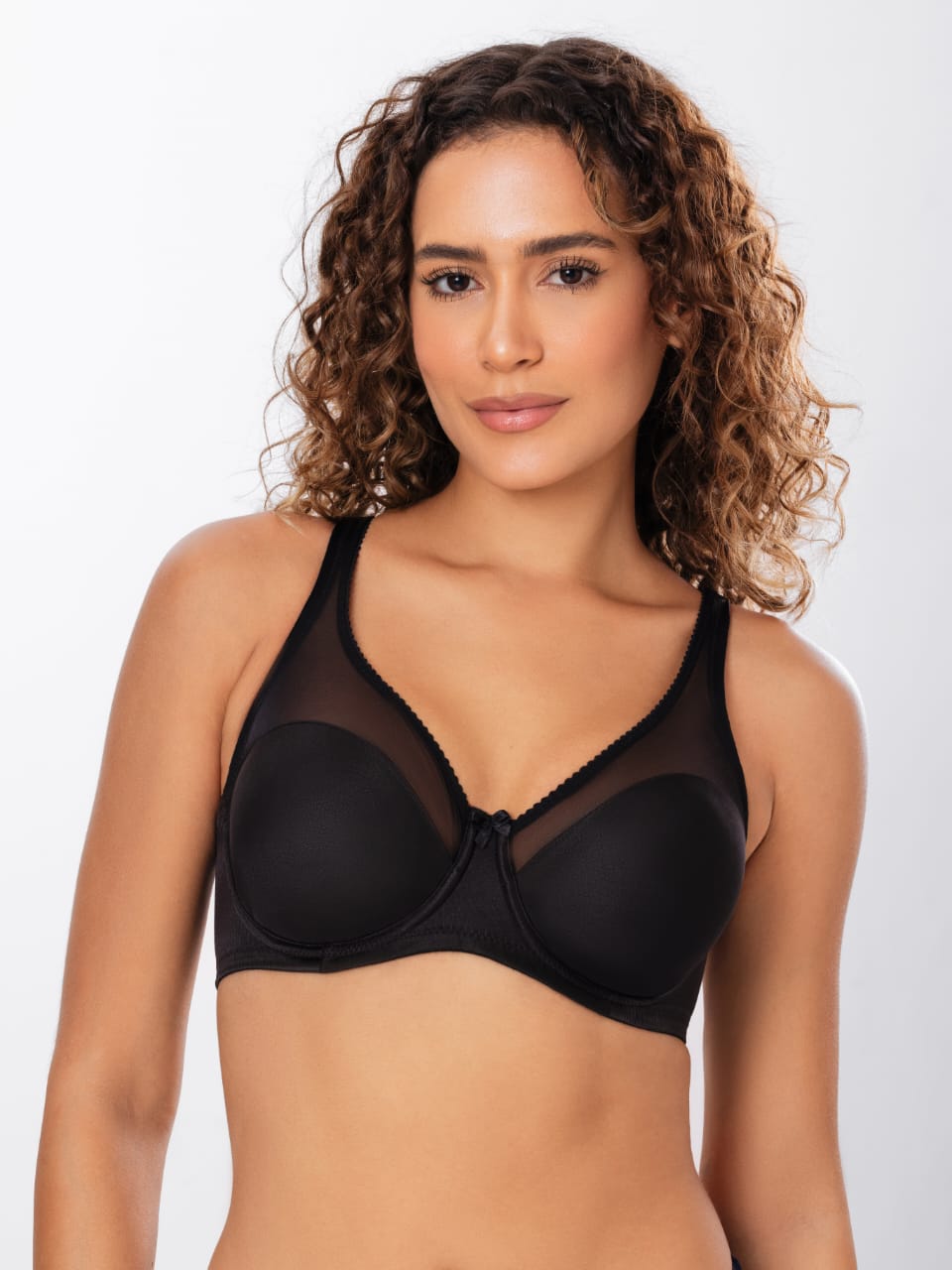 حمالة صدر سلكية مع تول - Carinasaudi.com