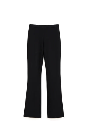 بنطلون من خليط قطن باللون الأسود