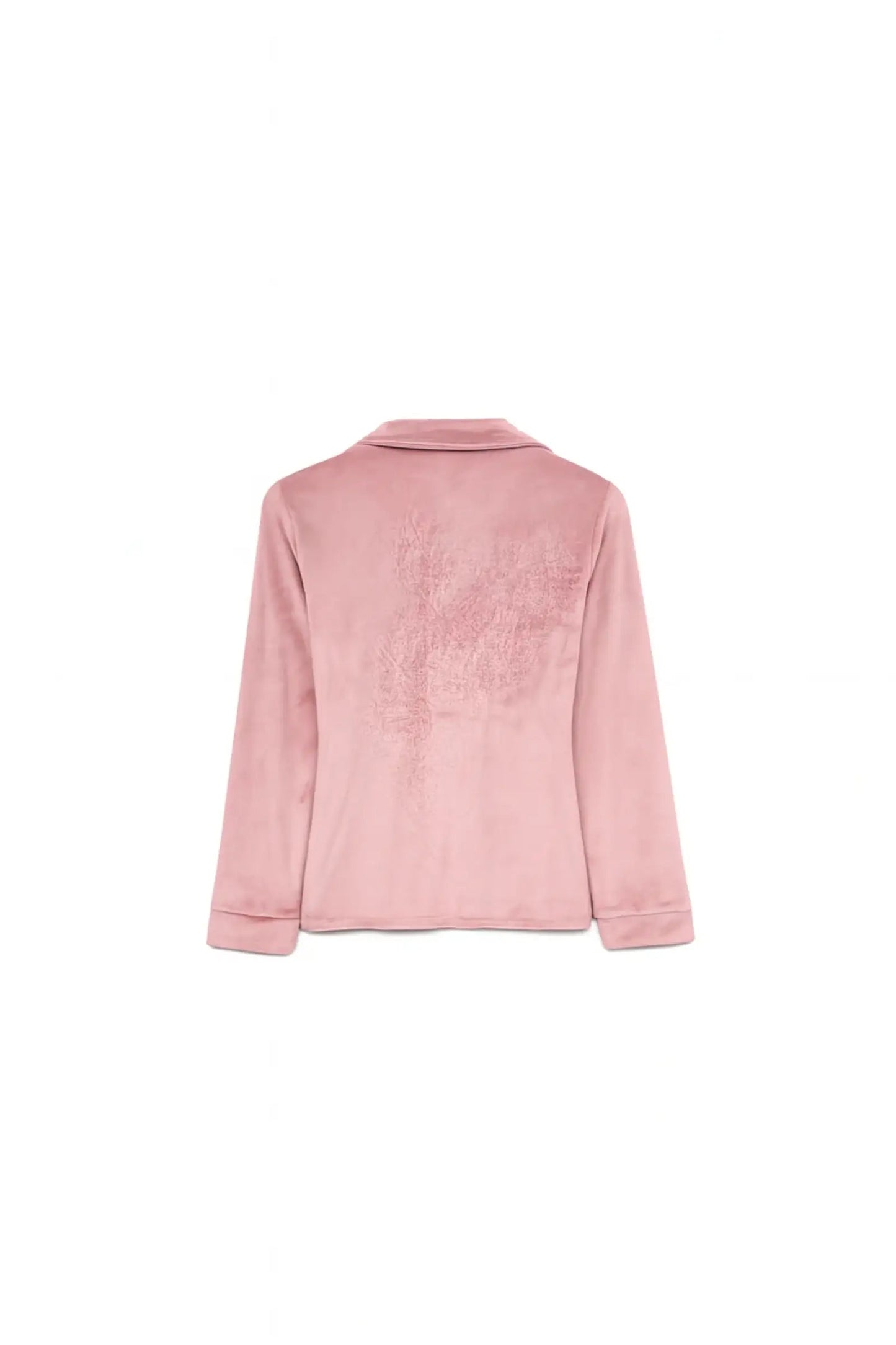 طقم بيجامة كلاسيكي مخملي