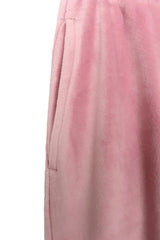 طقم بيجامة كلاسيكي مخملي