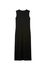 فستان ذو حواف مضلعة