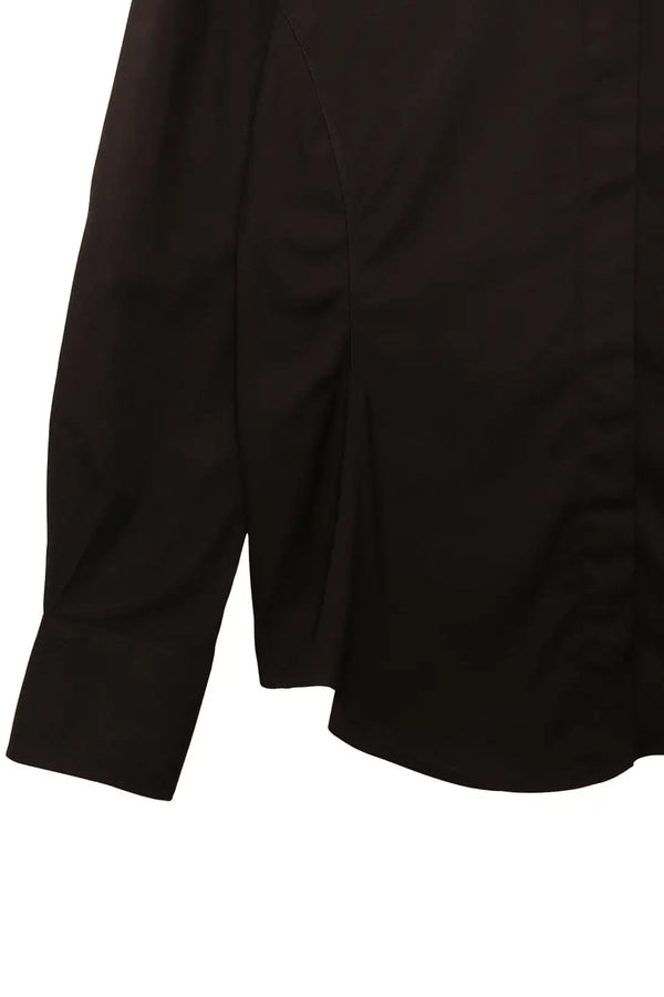 قميص ذو حافة غير متماثلة