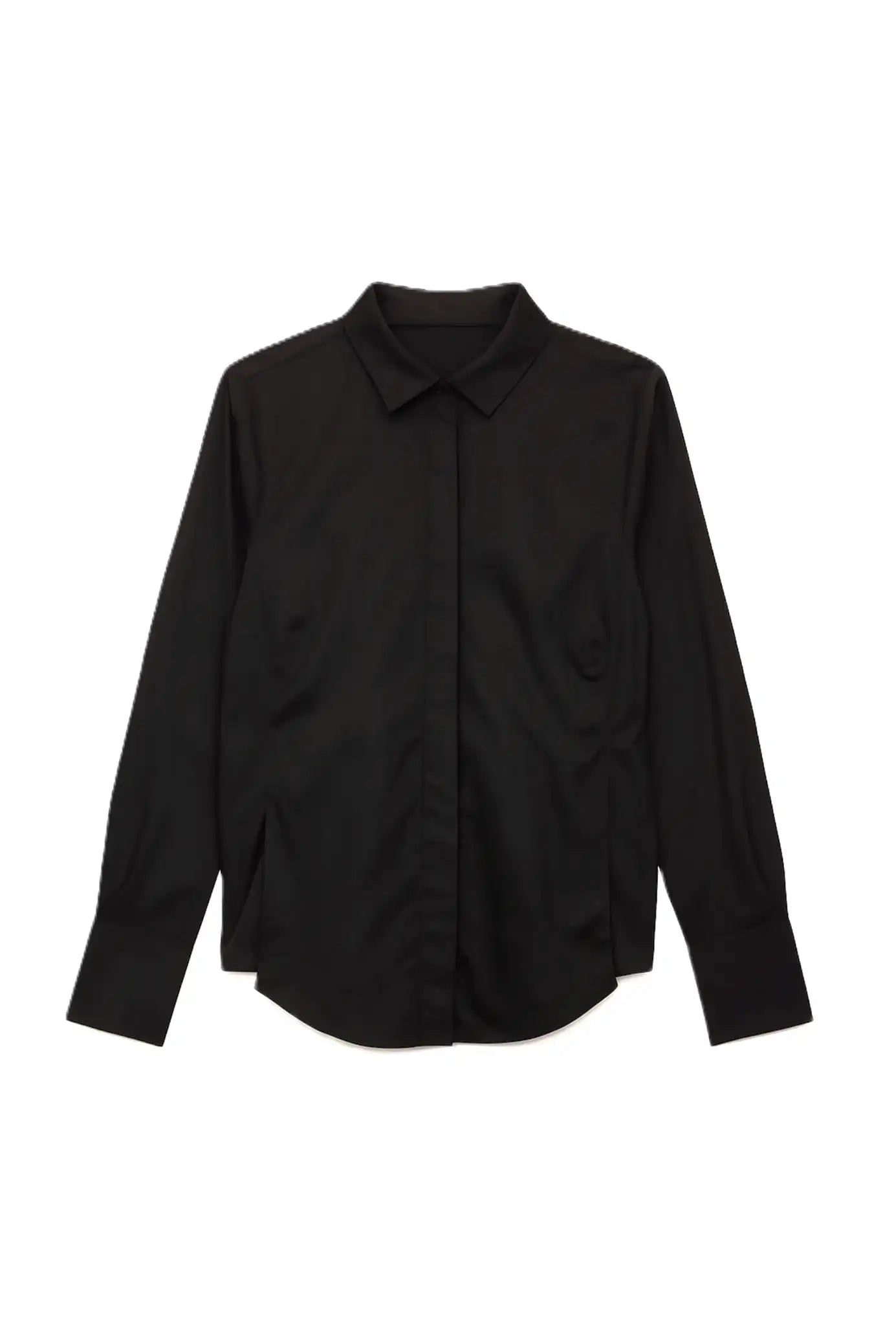 قميص ذو حافة غير متماثلة