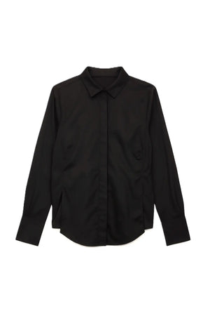 قميص ذو حافة غير متماثلة