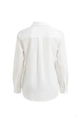 قميص بقصة عادية عالية ومنخفضة