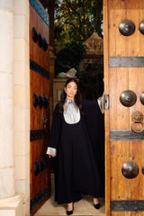 كيمونو ماكسي بأساور متباينة