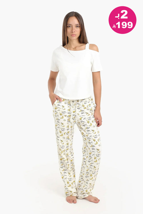 Short-sleeved pajamas