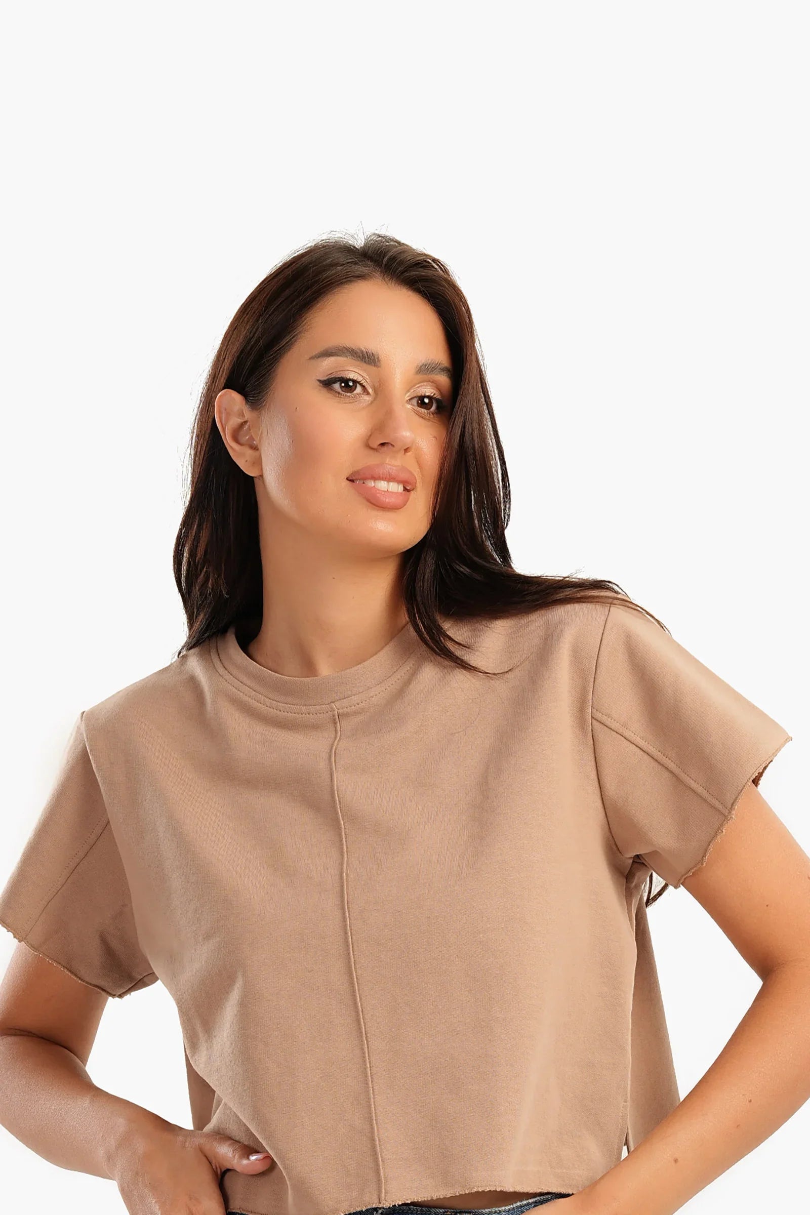 توب بيجاما قطن باكمام قصيرة - Carinasaudi.com