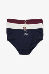 عبوة من ٣ سراويل داخلية بريف ملونة - Carinasaudi.com