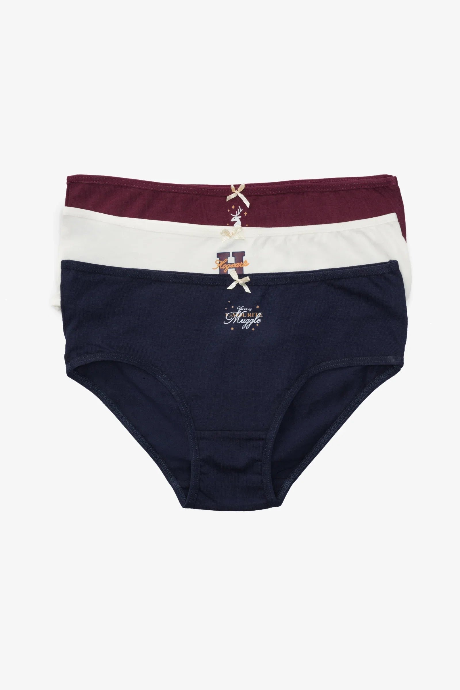 عبوة من ٣ سراويل داخلية بريف ملونة - Carinasaudi.com