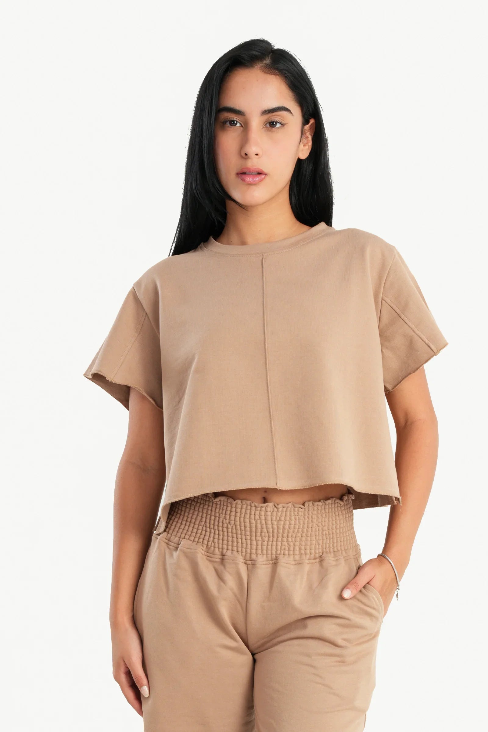 توب بيجاما قطن باكمام قصيرة - Carinasaudi.com