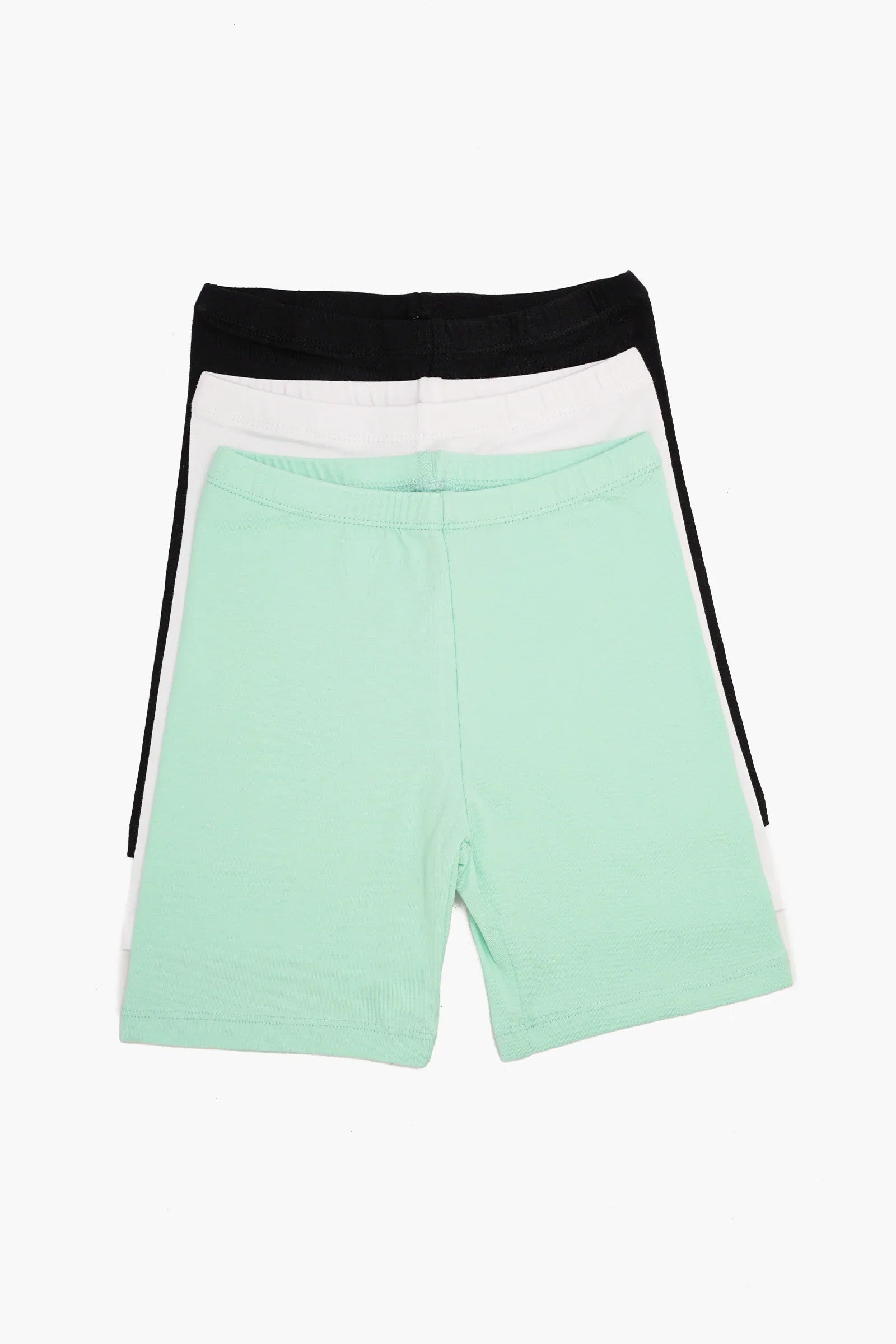 مجموعة من 3 شورتات ركوب الدراجات للفتيات - Carinasaudi.com