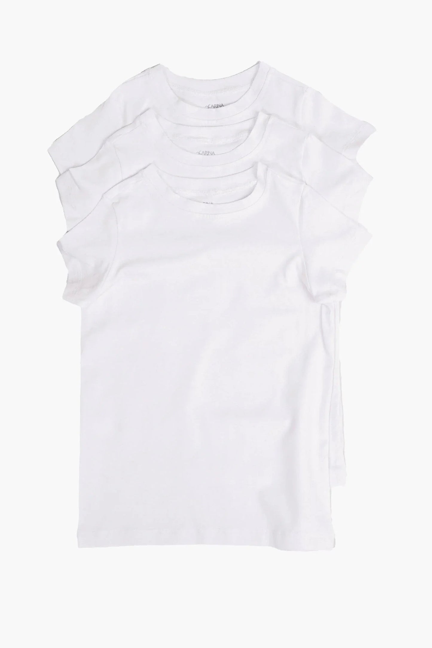 مجموعة من 3 قمصان قصيرة الأكمام للبنات - Carinasaudi.com