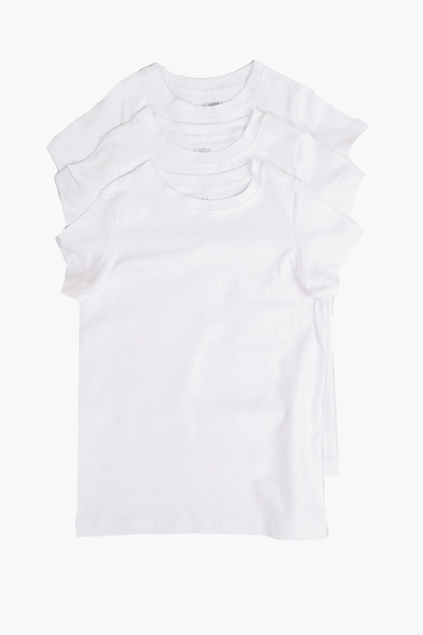 مجموعة من 3 قمصان قصيرة الأكمام للبنات - Carinasaudi.com