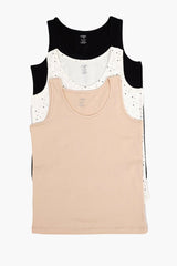 مجموعة من 3 قطع علوية أساسية للبنات - Carinasaudi.com