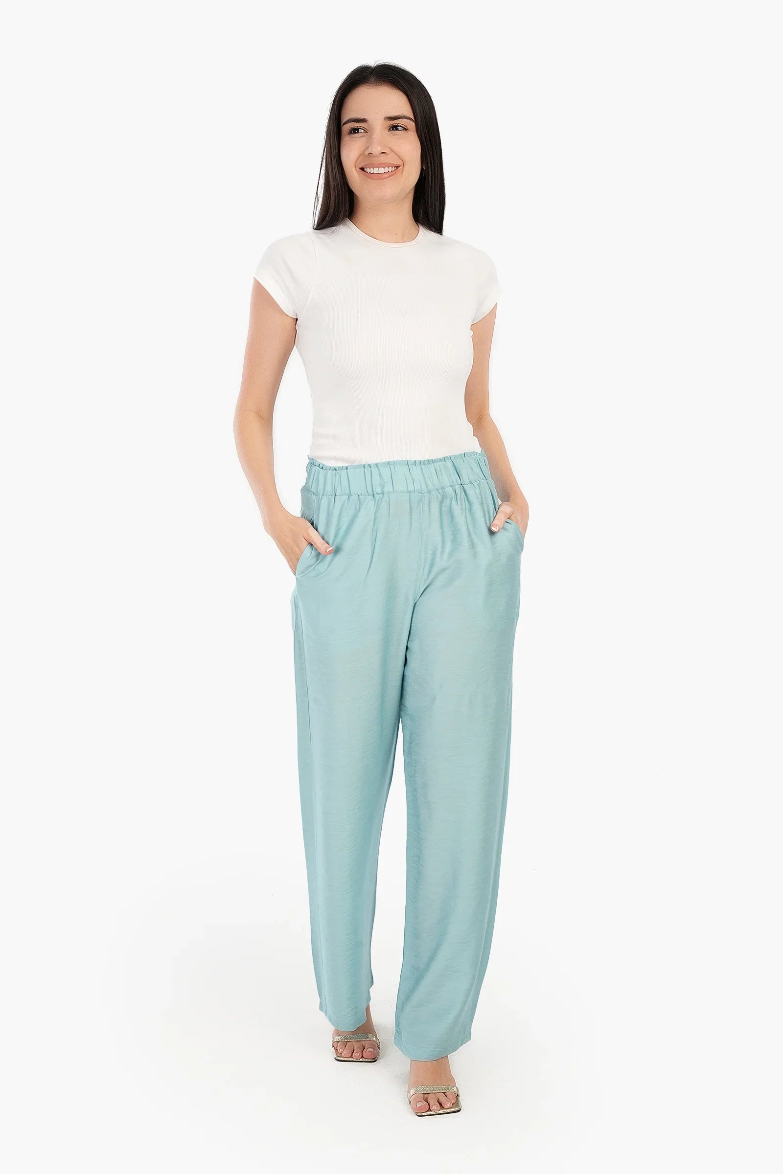 بنطال بساق واسعة - Carinasaudi.com