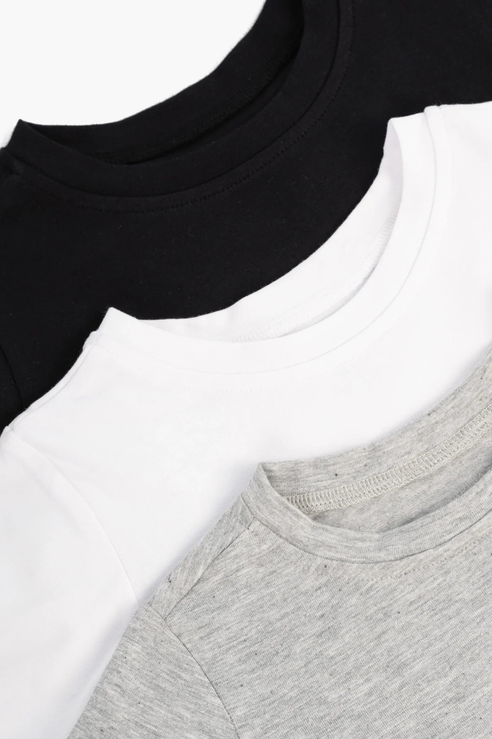 مجموعة من 3 قمصان قصيرة الأكمام للبنات - Carinasaudi.com