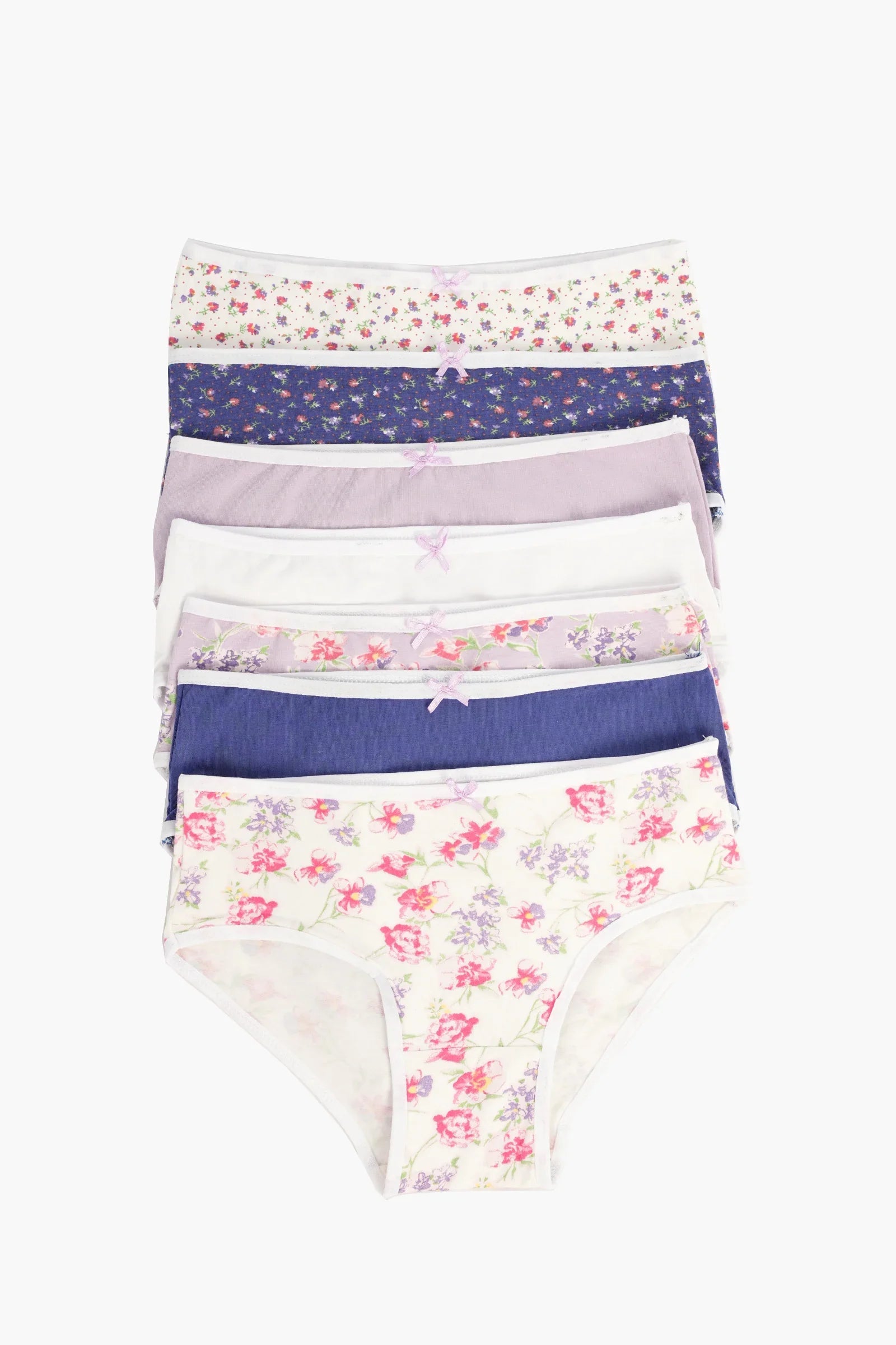 عبوة من ٧ سراويل داخلية بريف ملونة - Carinasaudi.com