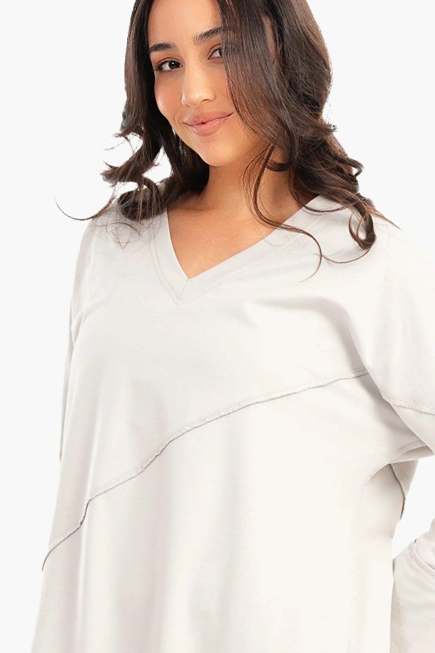 قميص نوم بأكمام طويلة - Carinasaudi.com