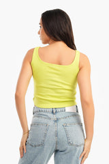 بلوزة قصيرة بدون اكمام - Carinasaudi.com