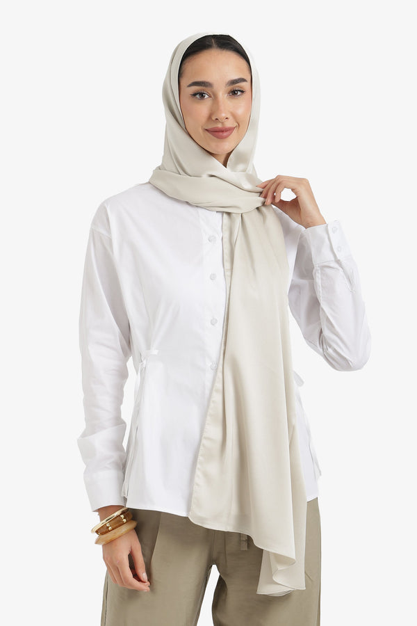 إيشارب ساتان لامع