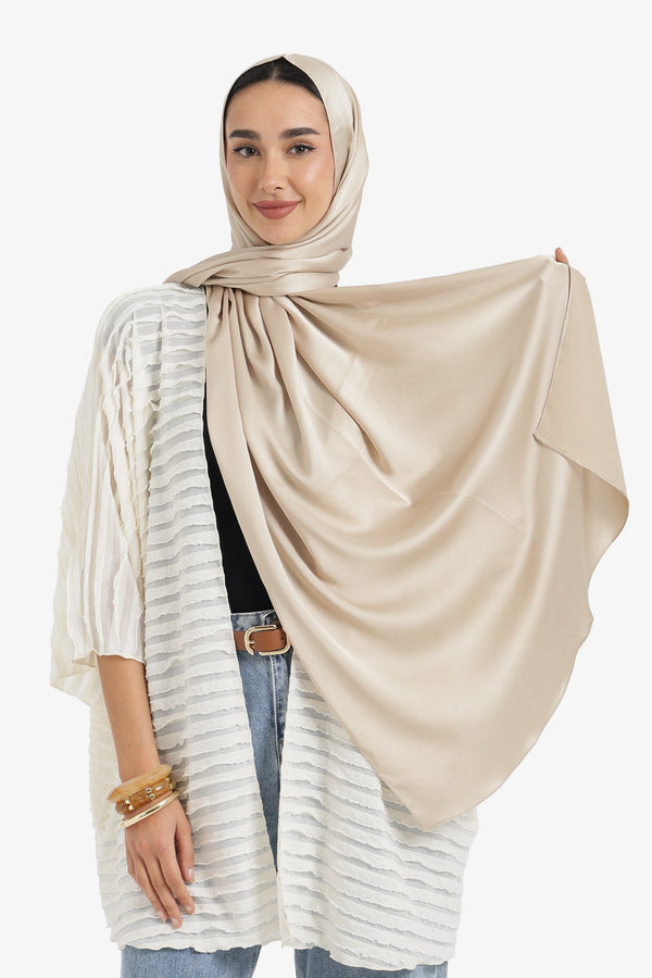 إيشارب ساتان لامع