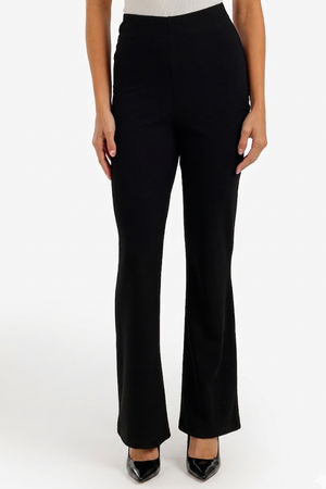 بنطلون فليير سليم فت – خصر عالي بدون خياطات