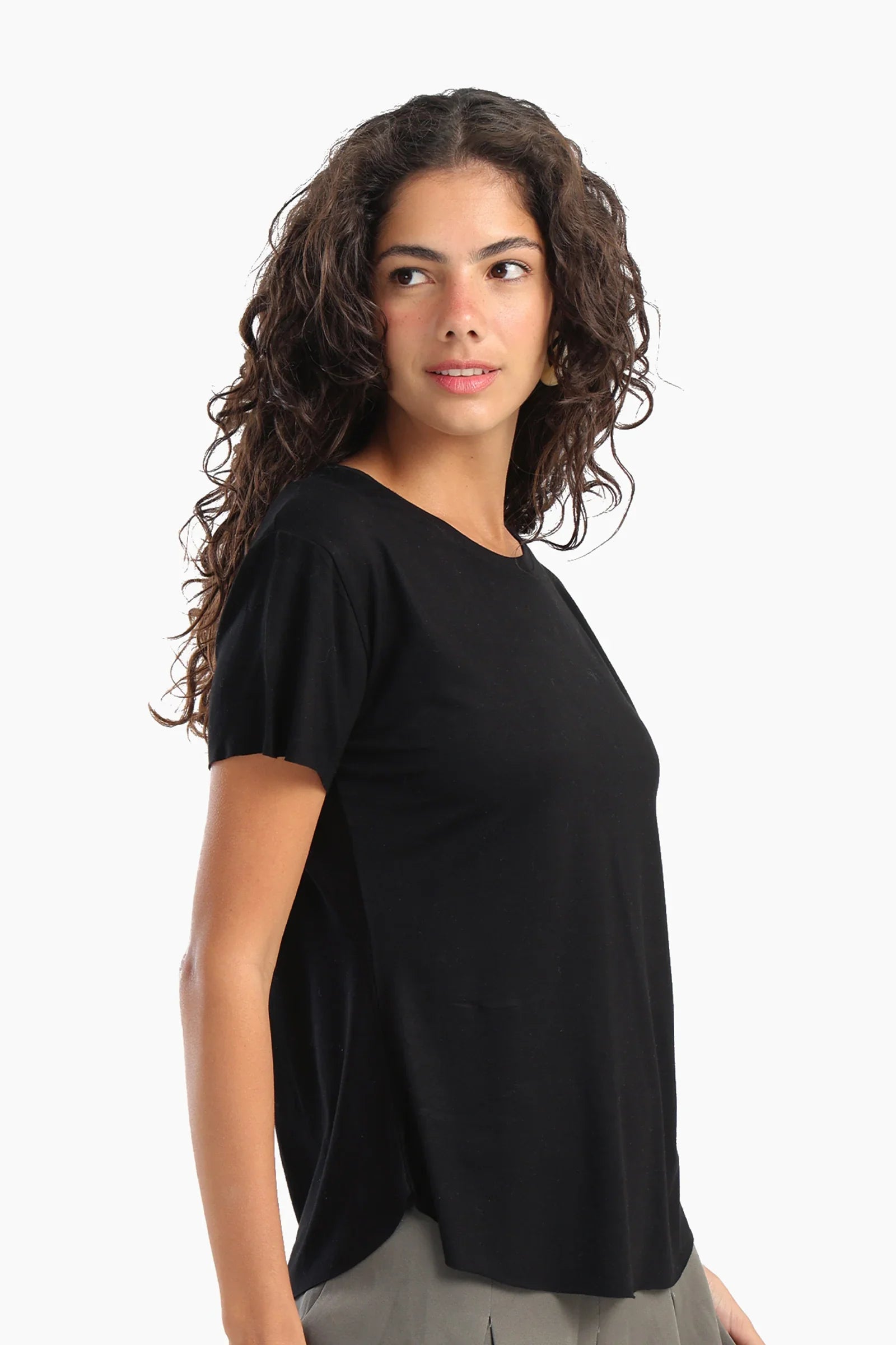 تيشيرت بيجاما باكمام قصيرة فيسكوز - Carinasaudi.com