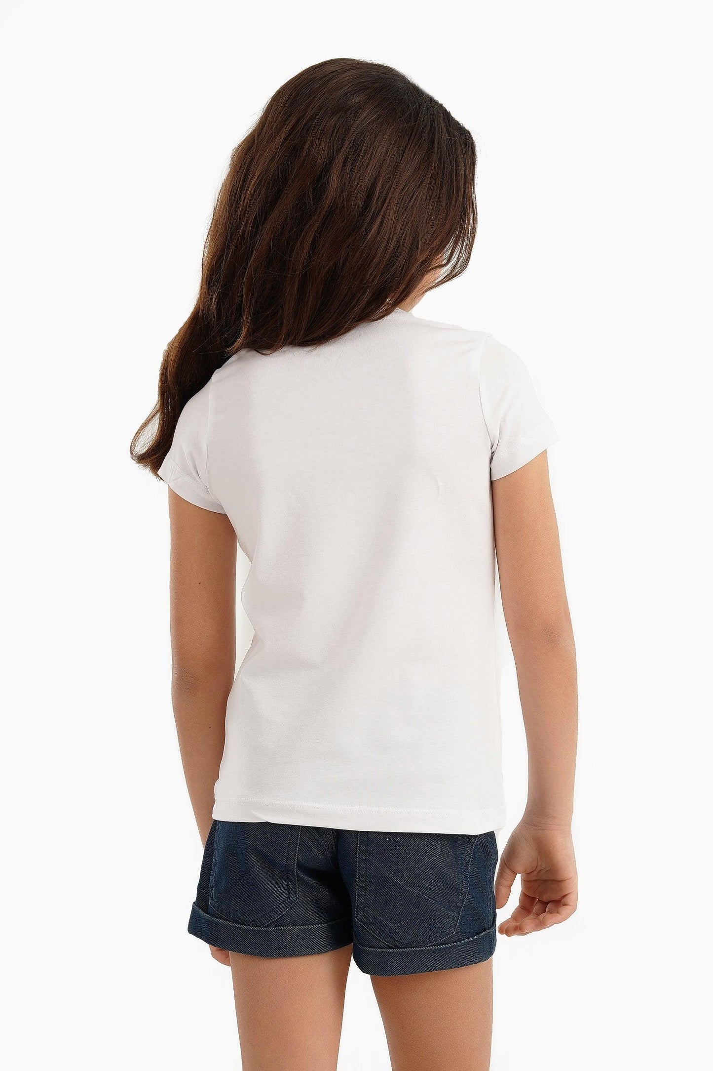 مجموعة من 3 قمصان قصيرة الأكمام للبنات - Carinasaudi.com