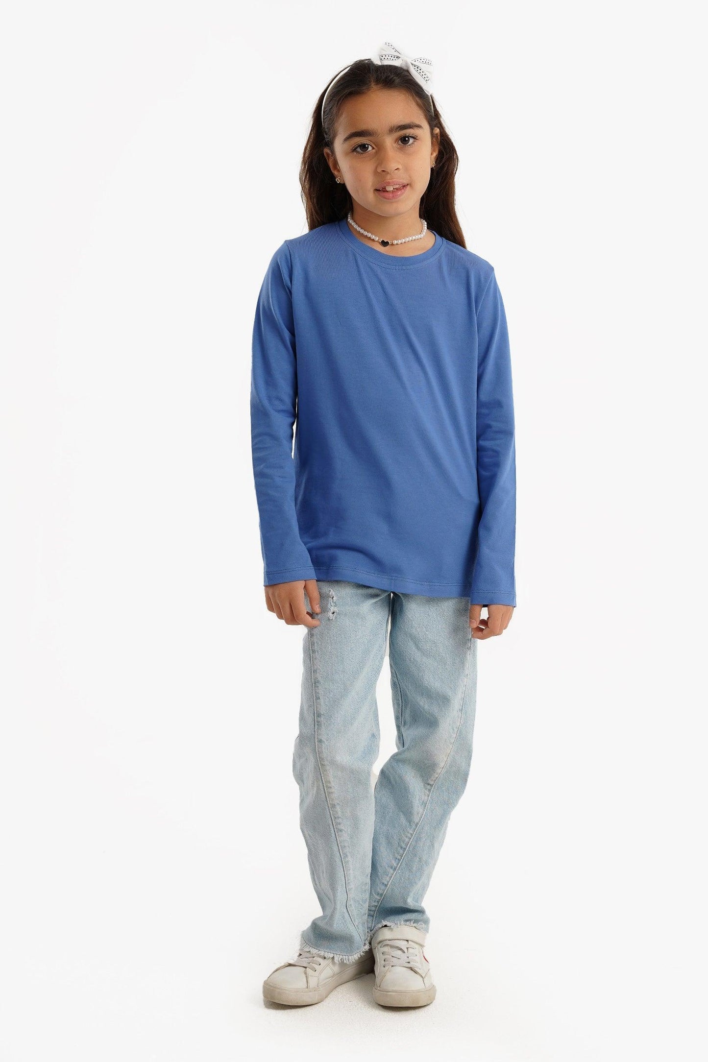 مجموعة من 3 قمصان بأكمام طويلة للبنات - Carinasaudi.com