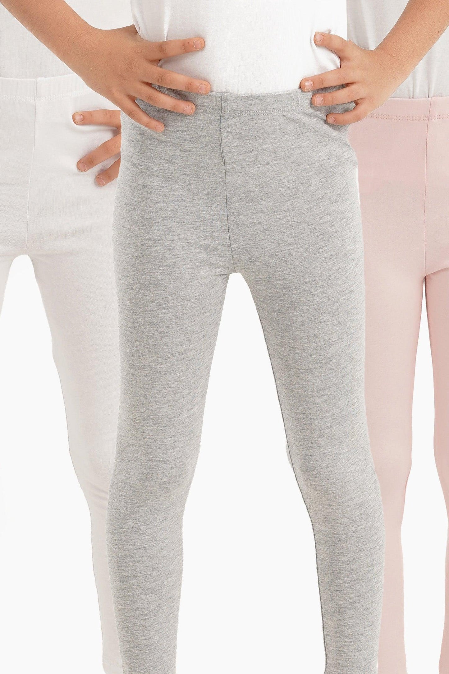 مجموعة من 3 سراويل طويلة للبنات - Carinasaudi.com