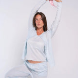 طقم بيجامة من ثلاث قطع