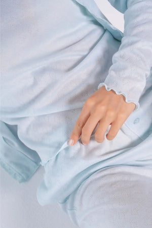 three-piece pajama set