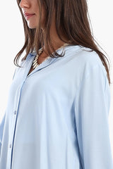 قميص فستان باكمام طويلة - Carinasaudi.com