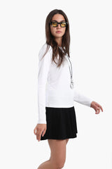 بلوزة قطنية باكمام طويلة - Carinasaudi.com