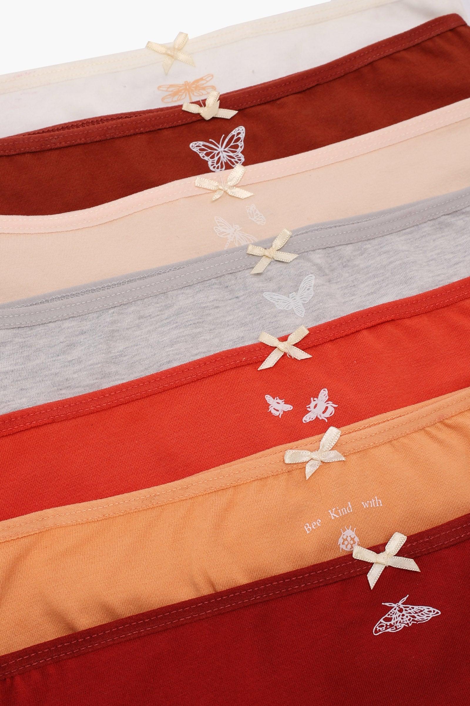 مجموعة من 7 سراويل داخلية للبنات - Carinasaudi.com