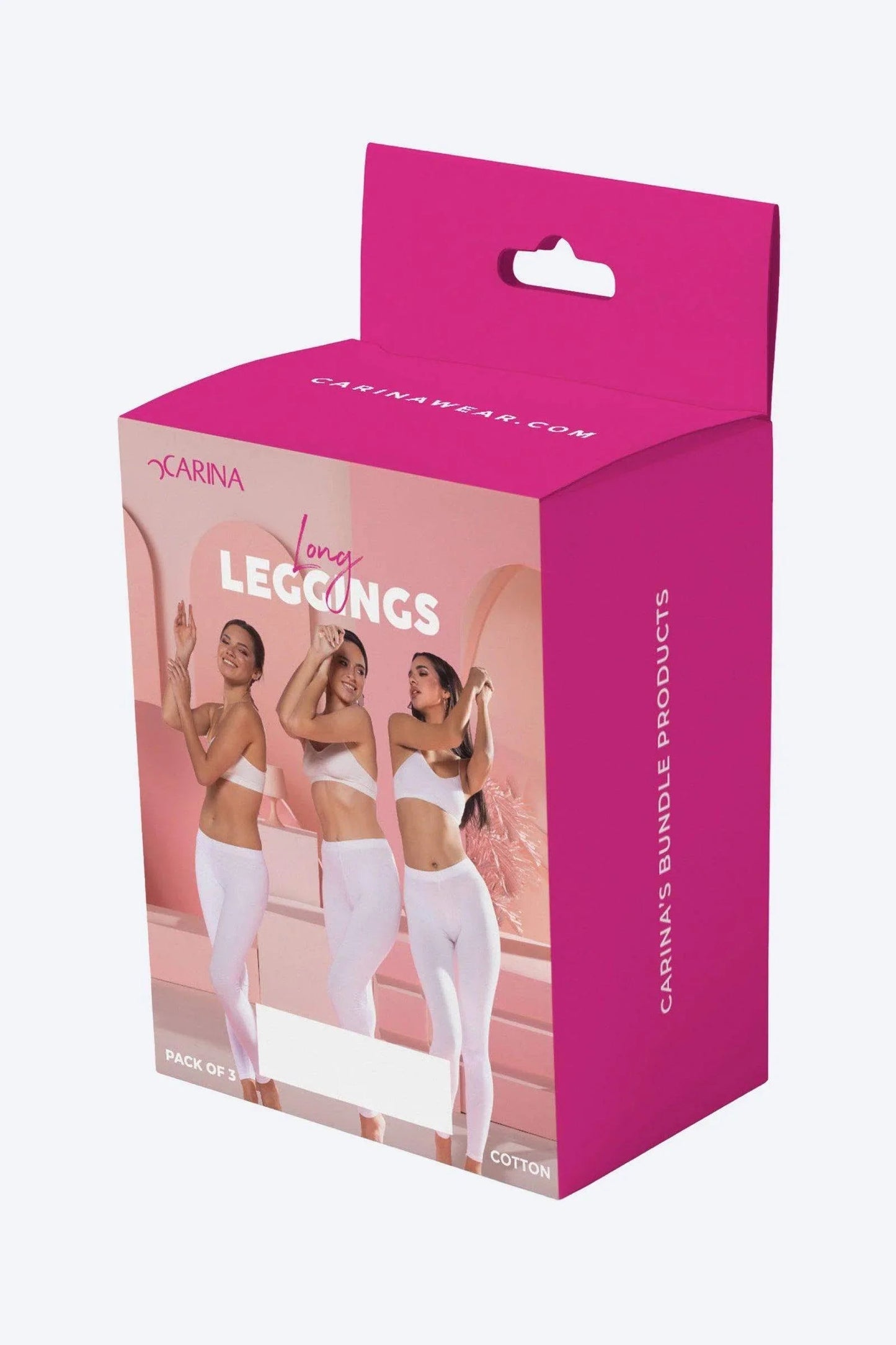 عبوة من ٣ ليقنز قطنية - Carinasaudi.com