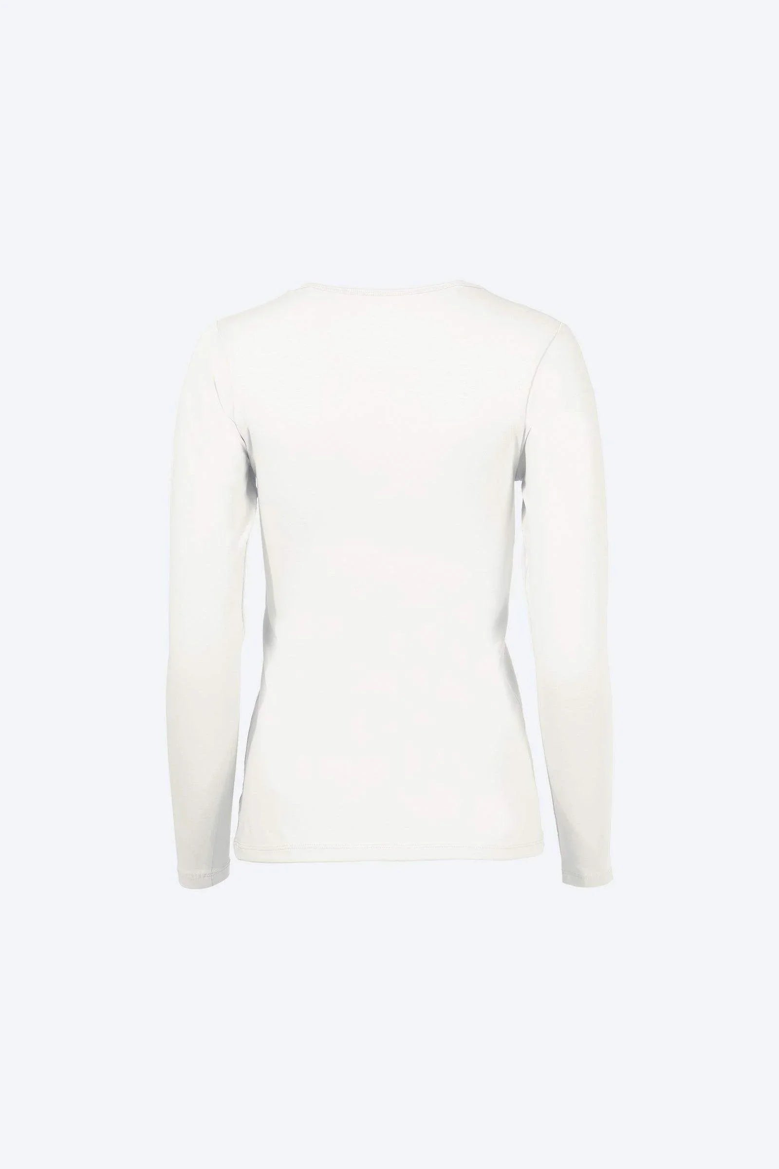 بلوزة قطنية برقبة دائرية - Carinasaudi.com