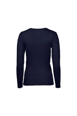 بلوزة قطنية برقبة دائرية - Carinasaudi.com