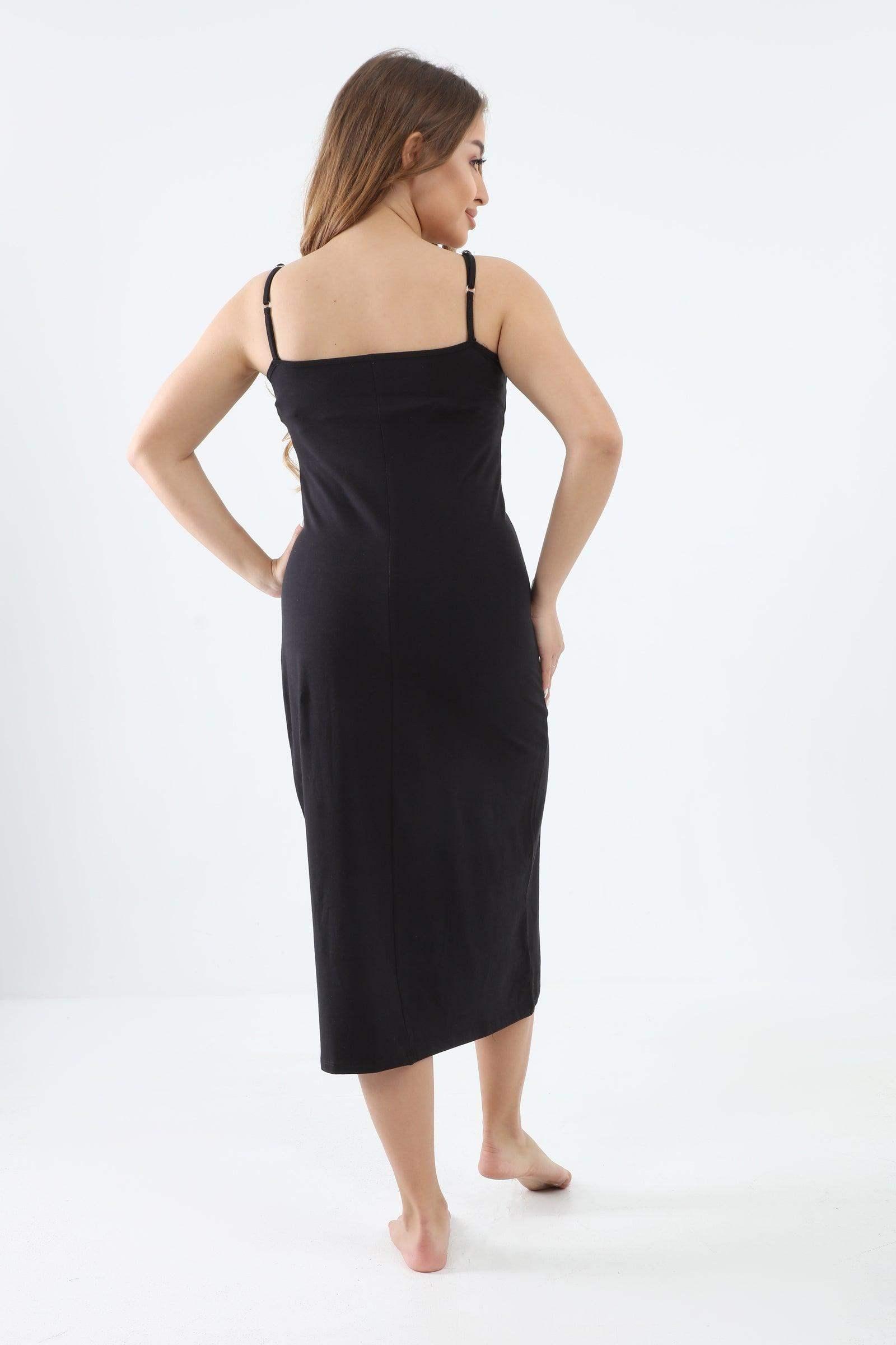 فستان قطن بدون أكمام - Carinasaudi.com