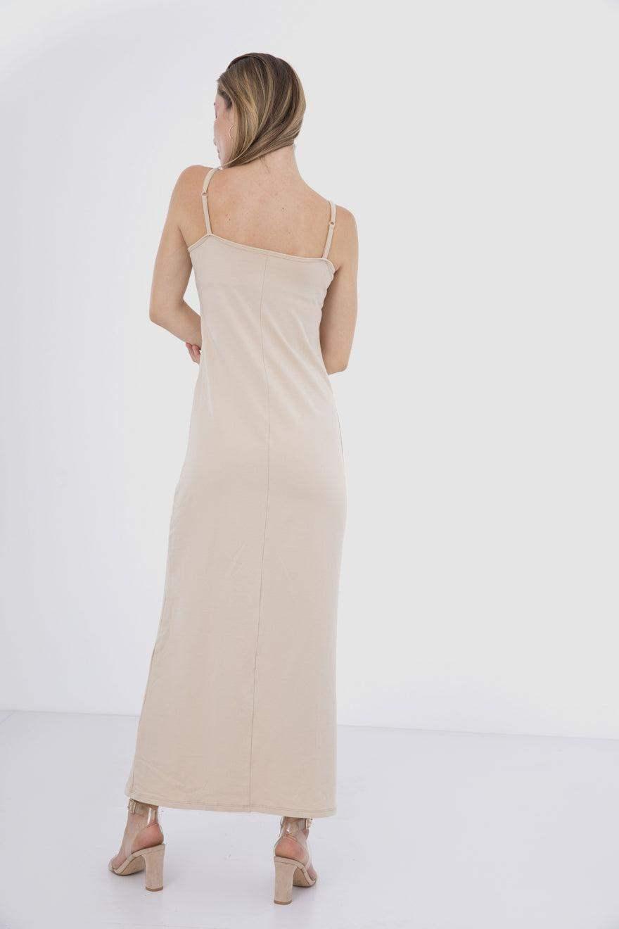 فستان قطن بدون أكمام - Carinasaudi.com