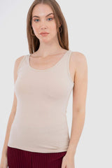 بلوزة قطنية بدون اكمام - Carinasaudi.com