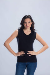 عبوة من ٣ بلوزة بدون أكمام مايكروفيبر - Carinasaudi.com