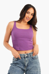 بلوزة قصيرة بدون اكمام - Carinasaudi.com