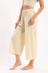 بنطال قطن بخصر مطاطي - Carinasaudi.com