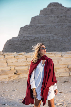 بونشو مزين بشراشيب