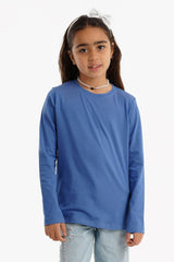 بلوزة بناتية بأكمام طويلة - Carinasaudi.com