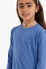 بلوزة بناتية بأكمام طويلة - Carinasaudi.com